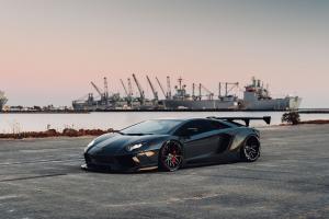 Lamborghini Aventador by Liberty Walk on Forgiato Wheels (Maglia-ECL) 2018 года